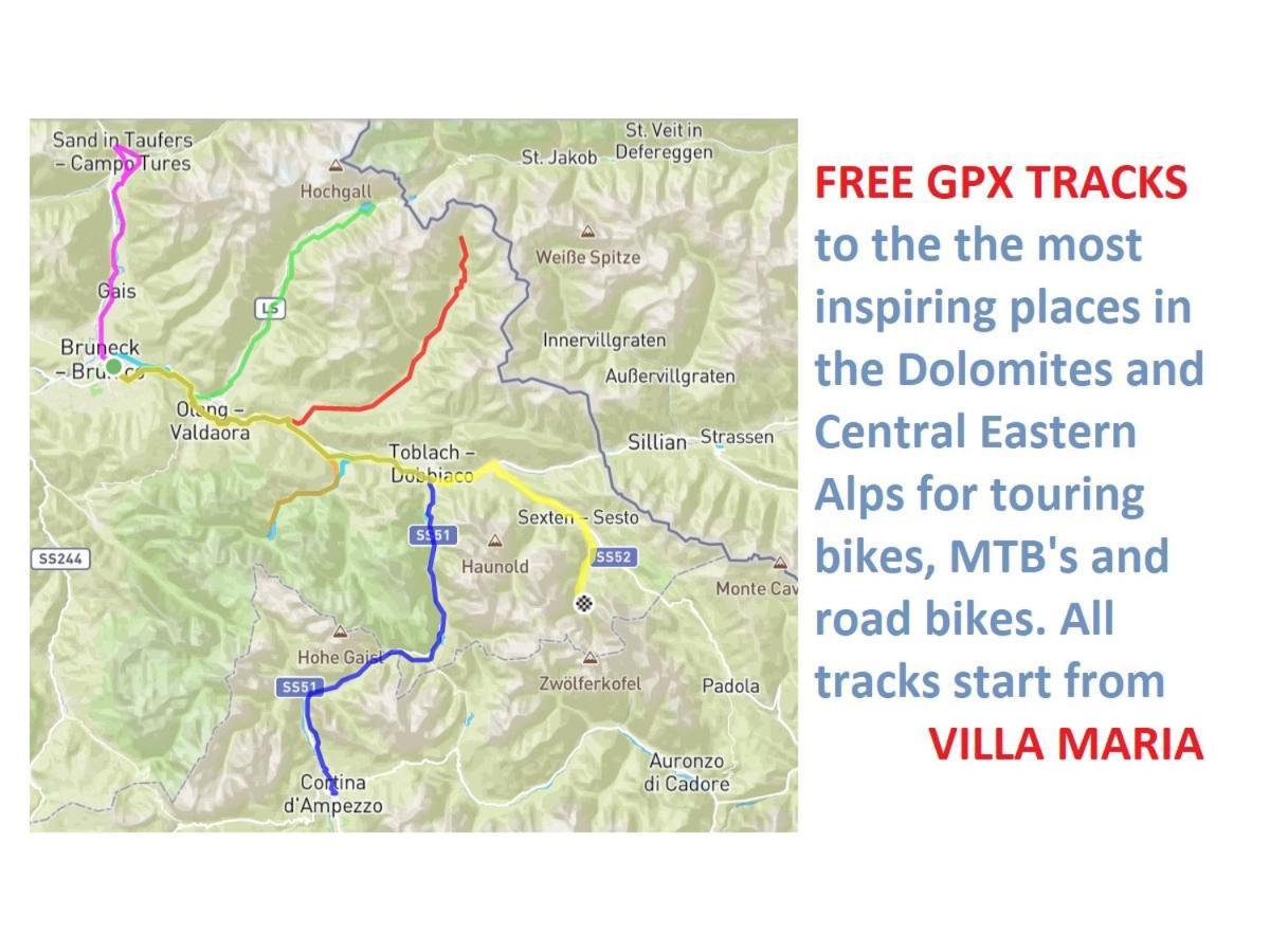 Hotel Bed&Bike Bruneck - Brunico Esterno foto